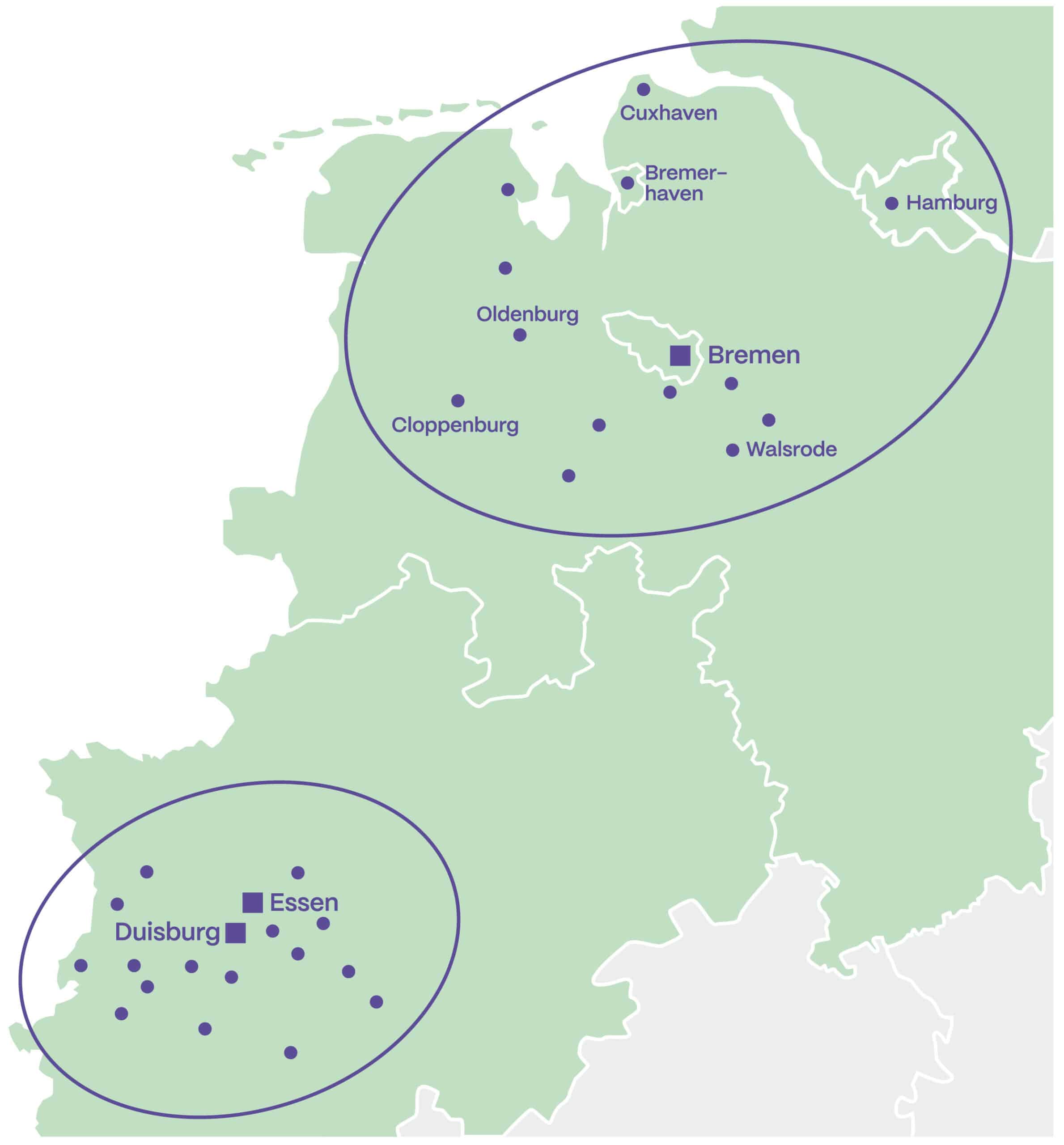 Unsere Kammerjäger helfen Ihnen in ganz NRW​ und in Bremen